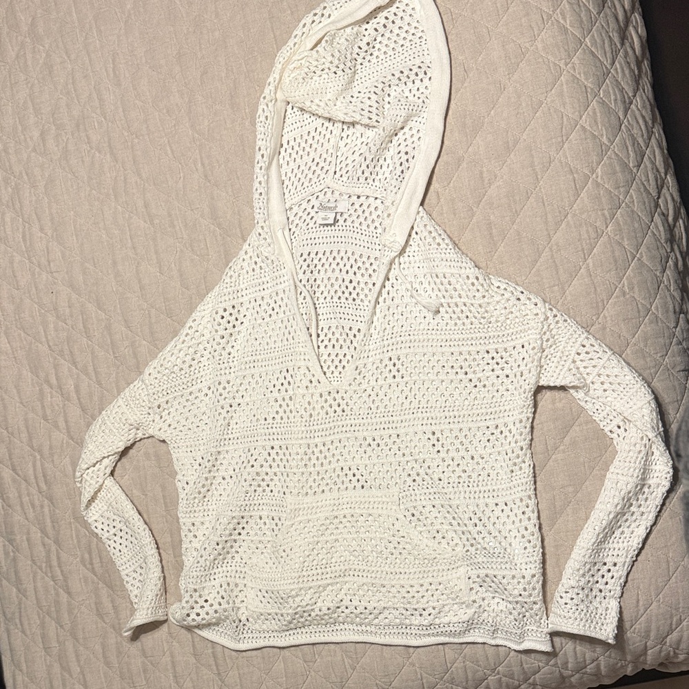 Natural Reflections Cream Knit Hoodie